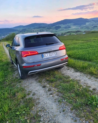 Audi Q5 cena 120000 przebieg: 76428, rok produkcji 2019 z Limanowa małe 211